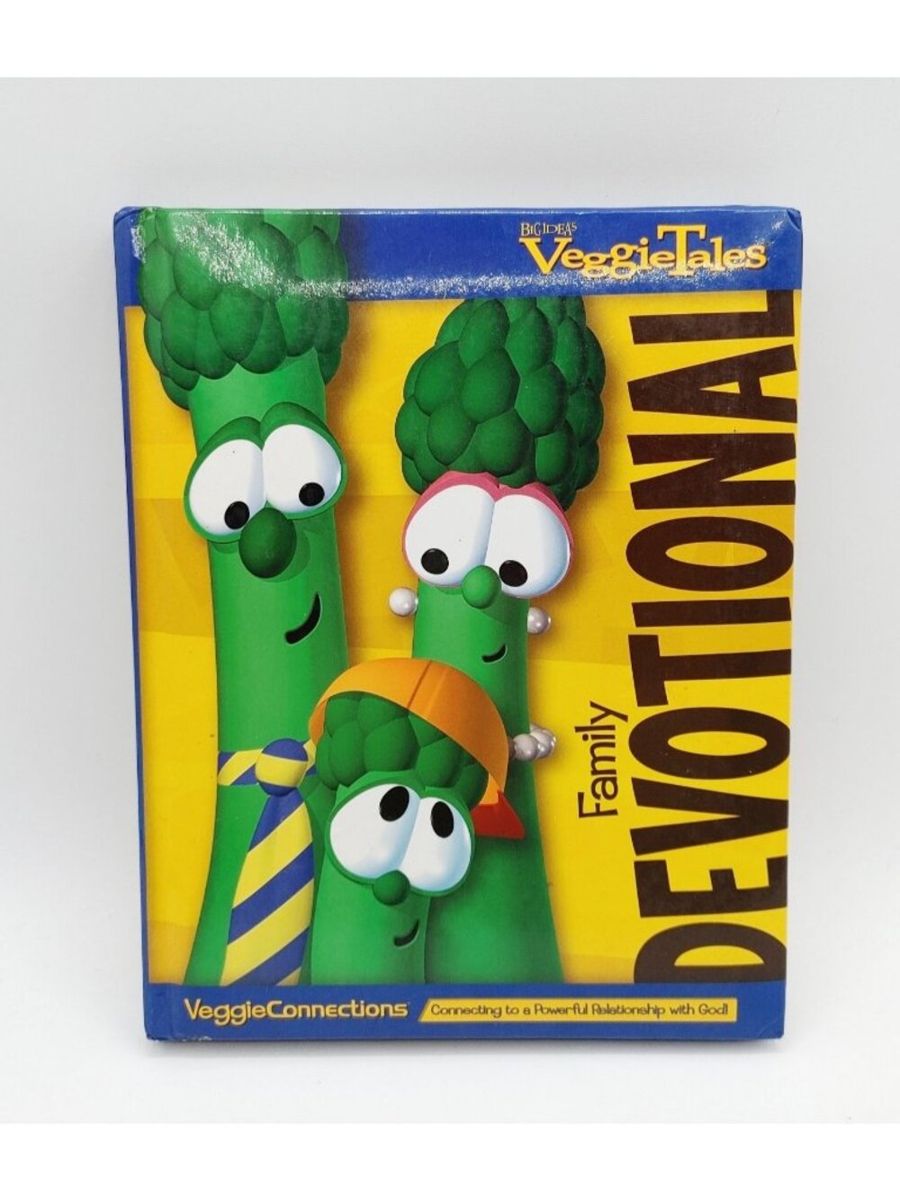 VeggieTales Family Devotional Padded Hardcover Book (VeggieConnections)